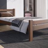 Bett, Bettrahmen, Einzelbett, Holzbett | Massives Kiefernholz | Stabil & Langlebig | 72 cm hoch | Erhältlich in 90x200, 120x200, 140x200 und 160x200 cm
