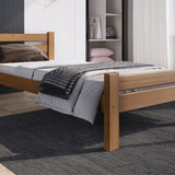 Bett, Bettrahmen, Einzelbett, Holzbett | Massives Kiefernholz | Stabil & Langlebig | 72 cm hoch | Erhältlich in 90x200, 120x200, 140x200 und 160x200 cm
