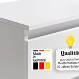 Kommode mit 6 Schubladen 95 | 120 | 140 | 160 cm breit Kommode Holz Schrank Kommode mit Schubladen Sideboard Highboard Anrichte Schlafzimmer Wohnzimmer Flur Büro Organizer
