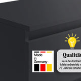 Kommode mit 6 Schubladen 95 | 120 | 140 | 160 cm breit Kommode Holz Schrank Kommode mit Schubladen Sideboard Highboard Anrichte Schlafzimmer Wohnzimmer Flur Büro Organizer