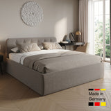 Home Collective Polsterbett 100x200 | 120x200 | 140x200 | 160x200 | 180x200 | 200x200 Doppelbett Bett mit verstellbarem Lattenrost & Stauraum
