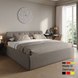Home Collective Polsterbett 100x200 | 120x200 | 140x200 | 160x200 | 180x200 | 200x200 Doppelbett Bett mit verstellbarem Lattenrost & Stauraum