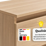 Kommode mit 6 Schubladen 95 | 120 | 140 | 160 cm breit Kommode Holz Schrank Kommode mit Schubladen Sideboard Highboard Anrichte Schlafzimmer Wohnzimmer Flur Büro Organizer