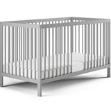 Lit bébé lit bébé 60x120 | Barreaux de 70 x 140 cm réglables en hauteur et amovibles, en option avec tiroir et matelas | Bois de hêtre blanc ou naturel très stable Fabriqué en Europe