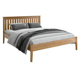 Home Collective Massivholzbett Doppelbett Bett Kiefer Naturholz Bettgestell mit Lattenrost & Kopfteil | 120x200 140x20 160x200 180x200 | Schlafzimmer Jugendzimmer Gästezimmer | Kiefer oder Eiche