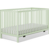 Lit bébé lit bébé 60x120 | Barreaux de 70 x 140 cm réglables en hauteur et amovibles, en option avec tiroir et matelas | Bois de hêtre blanc ou naturel très stable Fabriqué en Europe