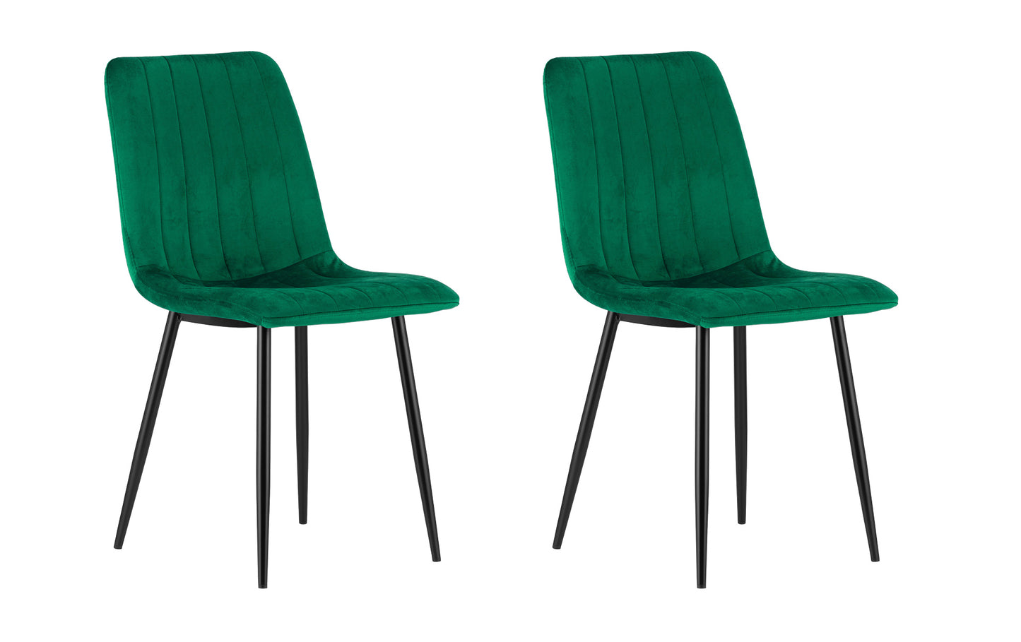 Ensemble de 1, 2 ou 4 chaises tapissées, chaises de salle à manger, chaises de salon, tapissées, disponible en plusieurs coloris