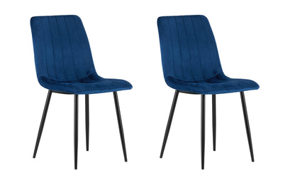 Ensemble de 1, 2 ou 4 chaises tapissées, chaises de salle à manger, chaises de salon, tapissées, disponible en plusieurs coloris