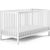 Lit bébé lit bébé 60x120 | Barreaux de 70 x 140 cm réglables en hauteur et amovibles, en option avec tiroir et matelas | Bois de hêtre blanc ou naturel très stable Fabriqué en Europe