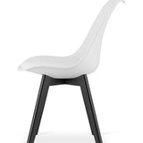 Chaise de salle à manger chaise de salon 4x, 2x ou 1x, chaise coque confortable et stable en 11 couleurs différentes
