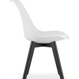 Chaise de salle à manger chaise de salon 4x, 2x ou 1x, chaise coque confortable et stable en 11 couleurs différentes