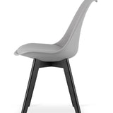 Chaise de salle à manger chaise de salon 4x, 2x ou 1x, chaise coque confortable et stable en 11 couleurs différentes