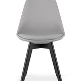 Chaise de salle à manger chaise de salon 4x, 2x ou 1x, chaise coque confortable et stable en 11 couleurs différentes