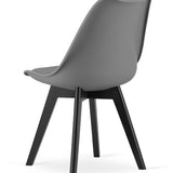 Chaise de salle à manger chaise de salon 4x, 2x ou 1x, chaise coque confortable et stable en 11 couleurs différentes