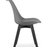 Chaise de salle à manger chaise de salon 4x, 2x ou 1x, chaise coque confortable et stable en 11 couleurs différentes