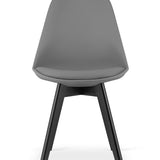 Chaise de salle à manger chaise de salon 4x, 2x ou 1x, chaise coque confortable et stable en 11 couleurs différentes