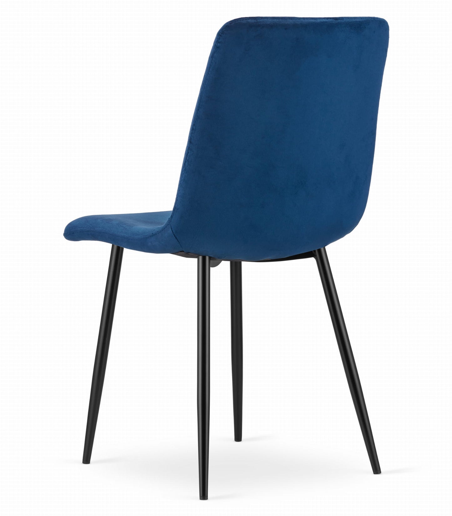 Esszimmerstuhl Wohnzimmerstuhl Stuhl mit Velours-Sitz mit schwarzen Metallbeinen, ergonomisch, ideal für Wohnzimmer, Büro, Schlafzimmer oder Esszimmer, maximale Belastung: 120 kg