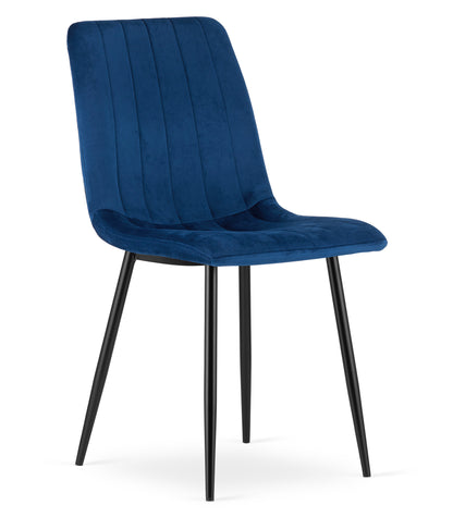 Ensemble de 1, 2 ou 4 chaises tapissées, chaises de salle à manger, chaises de salon, tapissées, disponible en plusieurs coloris